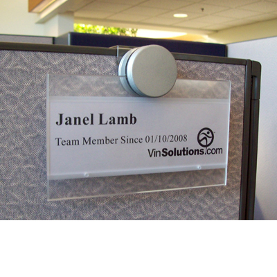 DURABLE CLICK SIGN with Cubicle Panel Pins - DBL497637 